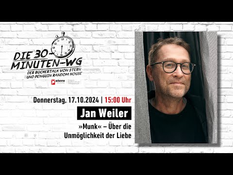 "Munk" - On the Impossibility of Love | Jan Weiler | 30-Minute Shared Apartment | Frankfurt Book ...