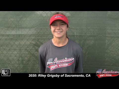 2020 Riley Grigsby Shortstop / Outfield / Slapper Softball Skills Video - AASA - Allen