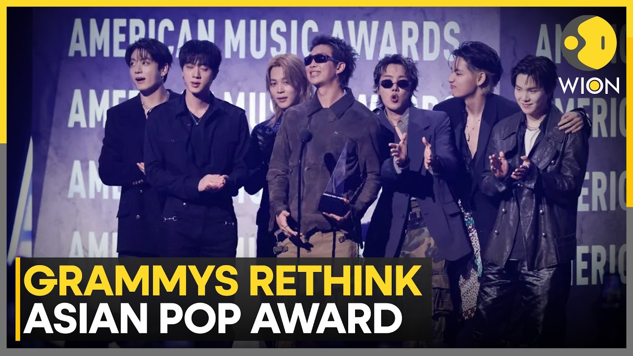 Recording Academy Pauses Best Asian Pop Performance Award | WION News