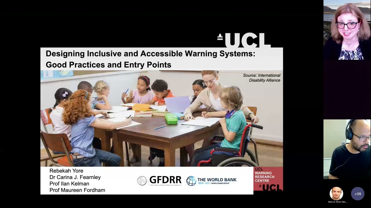 [Event] Designing Inclusive and Accessible Early Warning Systems: Good Practices and Entry Points