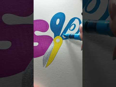 Fun Colors for S and Scissors 🌈✂️