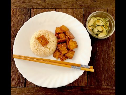 Teriyaki Tempeh-- Another healthy way to get protein without meat