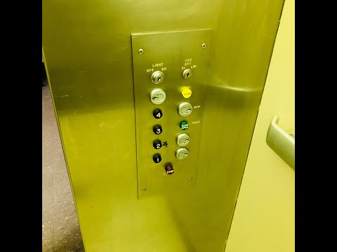 Vintage Marshall/Dover Oildraulic Elevator - John C Frich Biology Building - PennWest California, PA