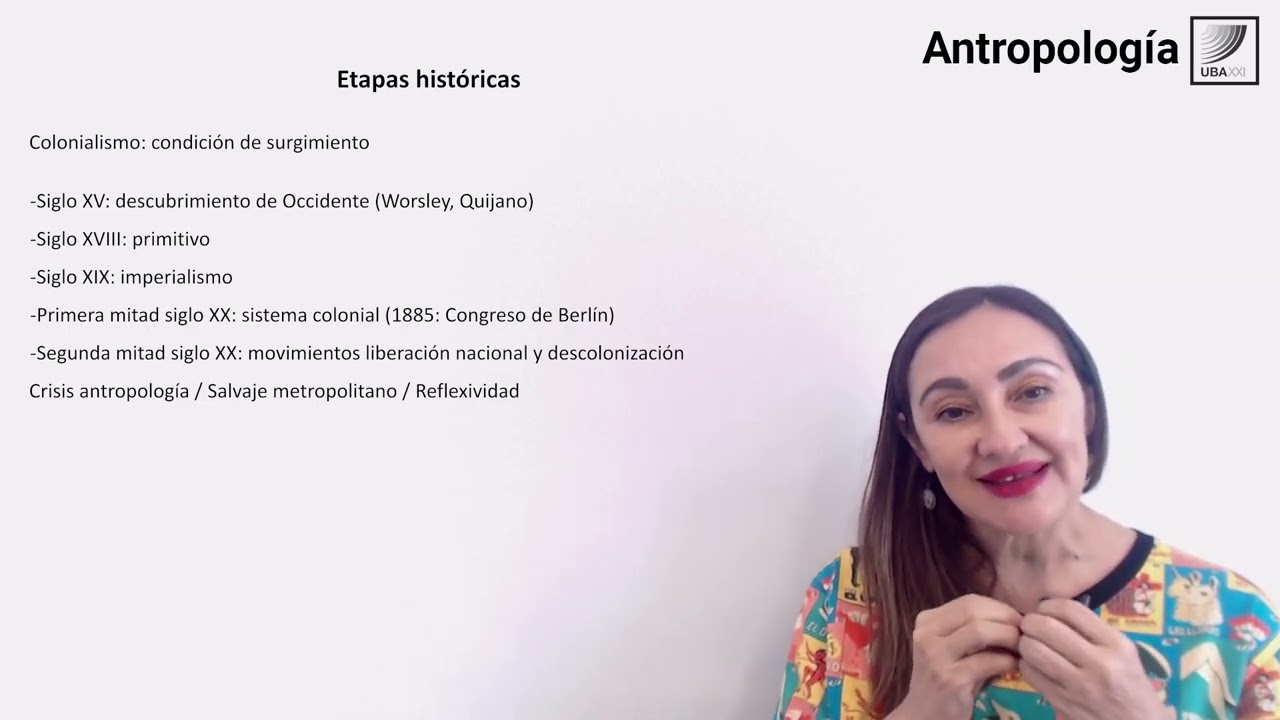 2.Antropología: Objeto de estudio y contexto de surgimiento de la Antropología