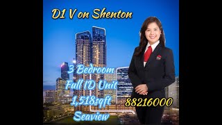 LEASED D02 V On Shenton 1,518sqft 3 Bedrooms Full ID unit For Lease