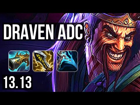 DRAVEN & Milio vs KALISTA & Lulu (ADC) | 1900+ games, Legendary, 2.2M mastery | NA Master | 13.13