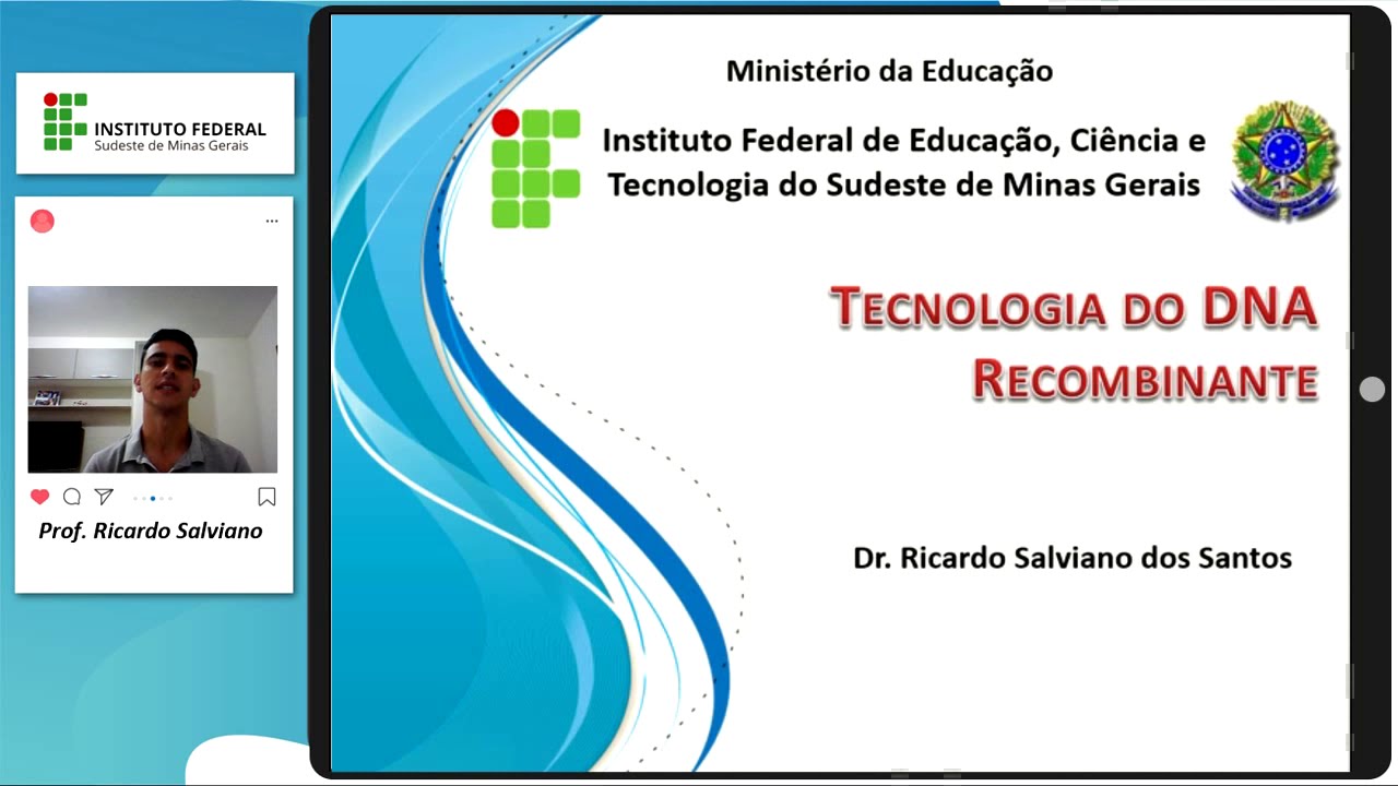 Tecnologias do DNA Recombinante - Parte I - Panorama geral