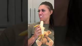 He Put The Whole THING In His Mouth 🍌👀 #shorts