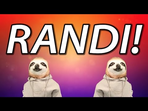 HAPPY BIRTHDAY RANDI! - SLOTH HAPPY BIRTHDAY RAP