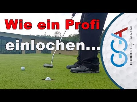 Wie ein Profi einlochen…