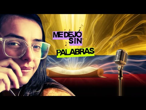 This is how a Chilean woman reacts when she hears the Colombian National Anthem.