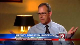 Boone County deputy arrested and suspended