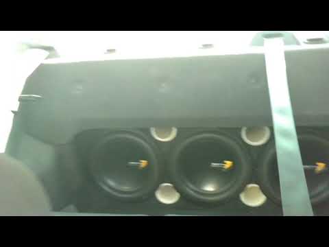 3 sub Zetta Audio S-12 600W RMS
