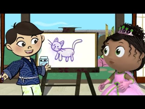 Super WHY! and The Boy Who Drew Cats | Super WHY! S01 E44