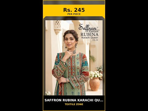 Saffron Rubina Karachi Queen Vol 2 – product video thumbnail
