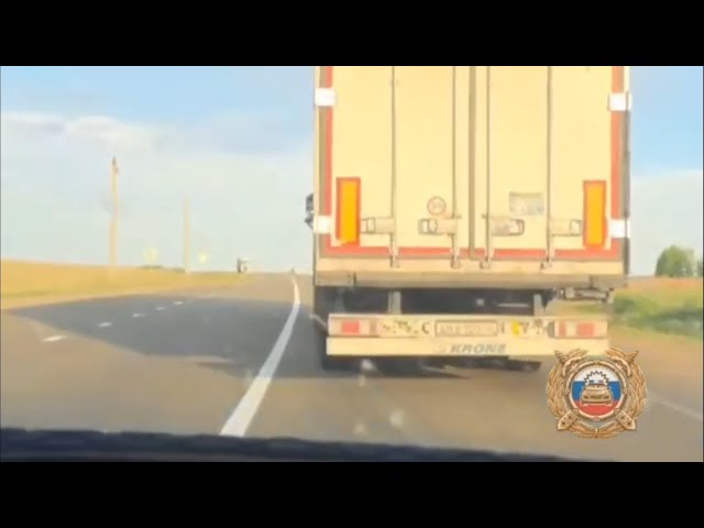 В Иркутской области пьяный водитель фуры создавал аварийные ситуации