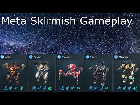 War Robots Meta Robots Skirmish Mode.