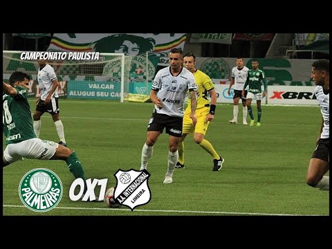 PALMEIRAS 0x1 INTER DE LIMEIRA | CAMPEONATO PAULISTA | MELHORES MOMENTOS