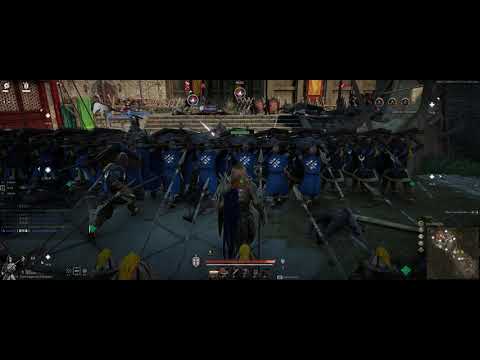 Pikemen Shieldmen Combo pero sumabog sa artillery - Conqueror's Blade
