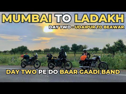 Day Two | Udaipur to Beawar | Two Breakdowns | Royal Enfield Himalayan BS-VI