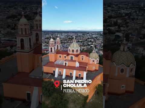 Sobre la GRAN PIRÁMIDE de CHOLULA está la iglesia de los REMEDIOS te invito a descubrirla #turismo