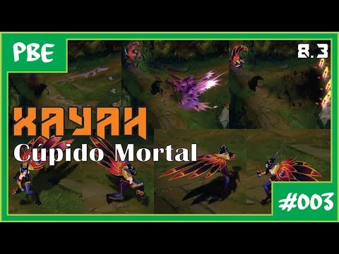 NOVA SKIN DA XAYAH CÚPIDO MORTAL - 3K DE PING