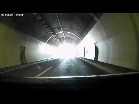 Sud autobahn A2 Klagenfurth-Arnoldstein confinte Italia-Austria