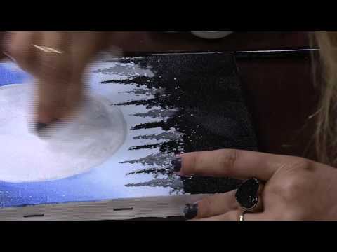 Mulher.com 17/12/2014 - Pintura Acrilica sobre tela por Camila Camargo - Parte 2