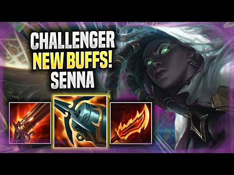 KOREAN CHALLENGER DOMINATING SENNA WITH NEW BUFFS! - Korean Challenger Plays Senna ADC vs Draven!
