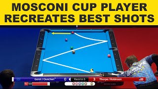 TOP 22 SHOTS Mosconi Cup 2020 | Recreated With Fedor Gorst