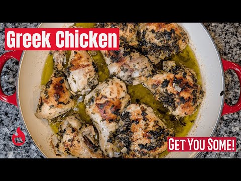 Delicious Oven-roasted Greek Chicken Recipe You Must Try