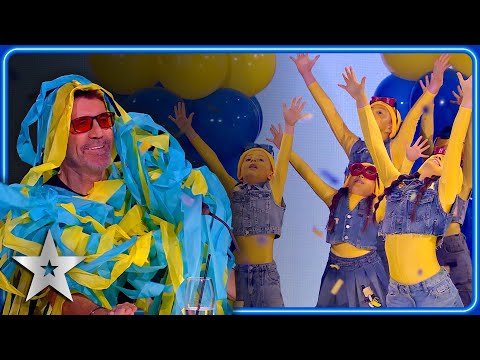 Lil M's GO BANANAS with a cheeky surprise for SIMON COWELL! | Semi-Finals | BGT 2025