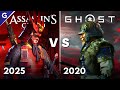 Assassin S Creed Shadows Vs Ghost Of Tsushima Graphics Combat Physics Comparison