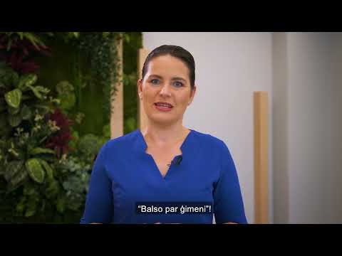 Politiķe un juriste Inga Bite aicina - Balso Par ģimeni