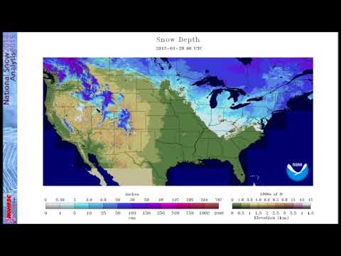 Weatherstreet Snow Depth