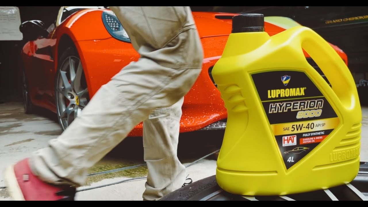LUPROMAX HYPERION 8000 5W-40 Untuk Supercar Lamborghini Gallardo | Lupromax x Supercar.ID