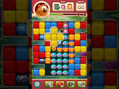 Toon Blast Level 3295 NO BOOSTERS - A S GAMING ✔️