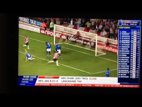 Sheffield United FC 4 - 1 Chesterfield FC (Highlights)