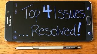 Galaxy Note 5: Top 4 issues AND how to fix them.