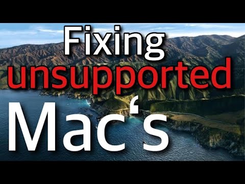 Fixing WiFi, Sound, USB, Sleep on unsupported Mac's with macOS Big Sur or Monterey (macOS 11 or 12)