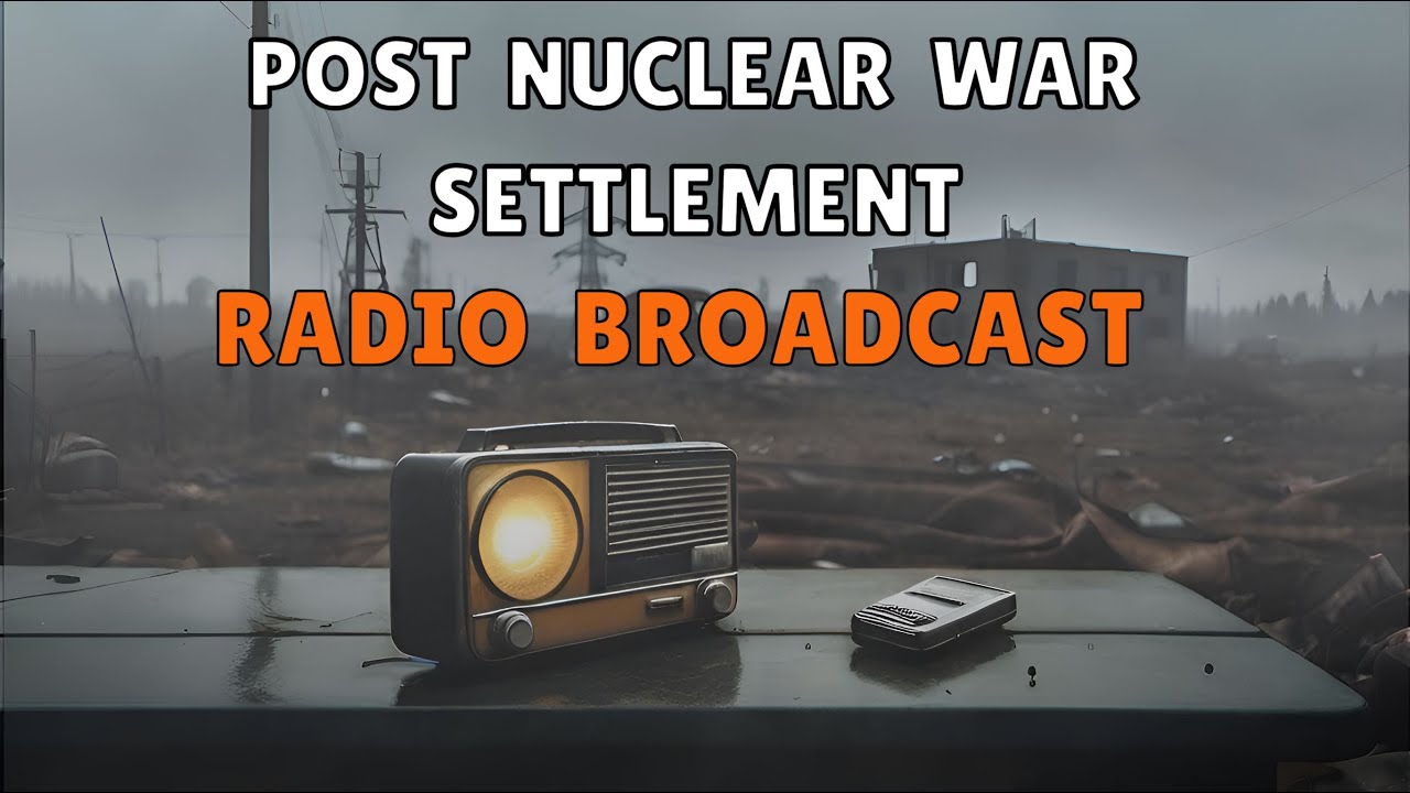 You're listening to the radio... in the aftermath of a nuclear apocalpyse