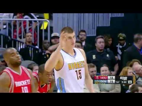 2015-11-13 NBA RS Nikola Jokic vs Houston