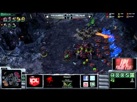 GuMiho vs HyuN - Game 4 - IPL Fight Club - StarCraft 2