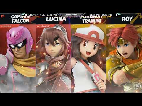 Construct 125 -  Edboy + GG  Xeno Vs Nuhuh + Oath -  Smash U Doubles LS