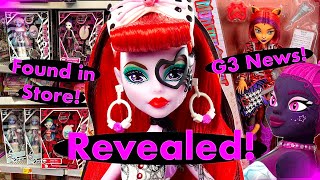 🎀💀MONSTER HIGH💀🎀| 2024 NEWS❗️| Collector OPERETTA Doll, SERIES 2 Creeproductions FOUND & MORE!🍵