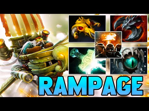 Gyrocopter Dota 2 Carry Mid Guide Pro Gameplay Magic Build Safelane Topson 7.33