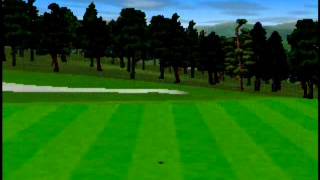 Japan Pro Golf Tour 64, Part 07. Keya Golf Club. Flyover and text