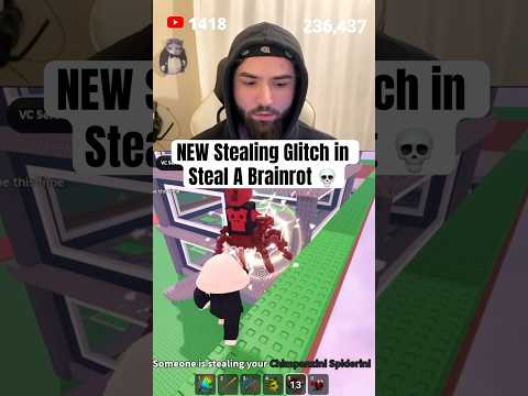 NEW Magnet Stealing Glitch in Steal A Brainrot is BROKEN