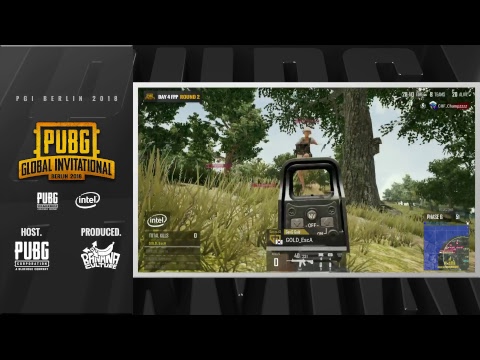 EN: PUBG Global Invitational (PGI) 2018 - Day 4 (FPP)