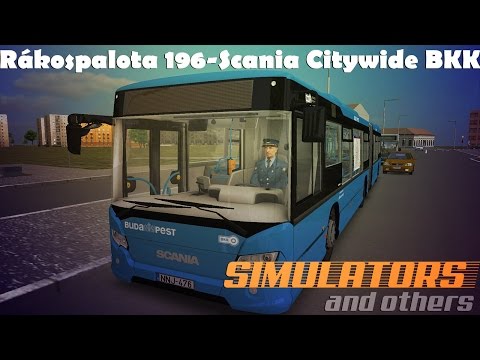 OMSI 2 - Budapest Rákospalota 196 - Scania CityWide BKK